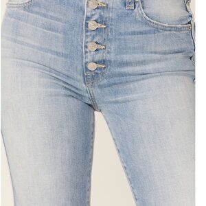 Mother The Pixie Tomcat Ankle High-Waisted Light Blue Jeans- Size 26